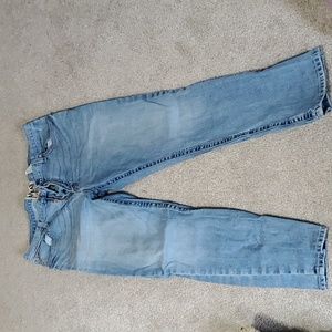 Mens Ariat Light Wash Jeans